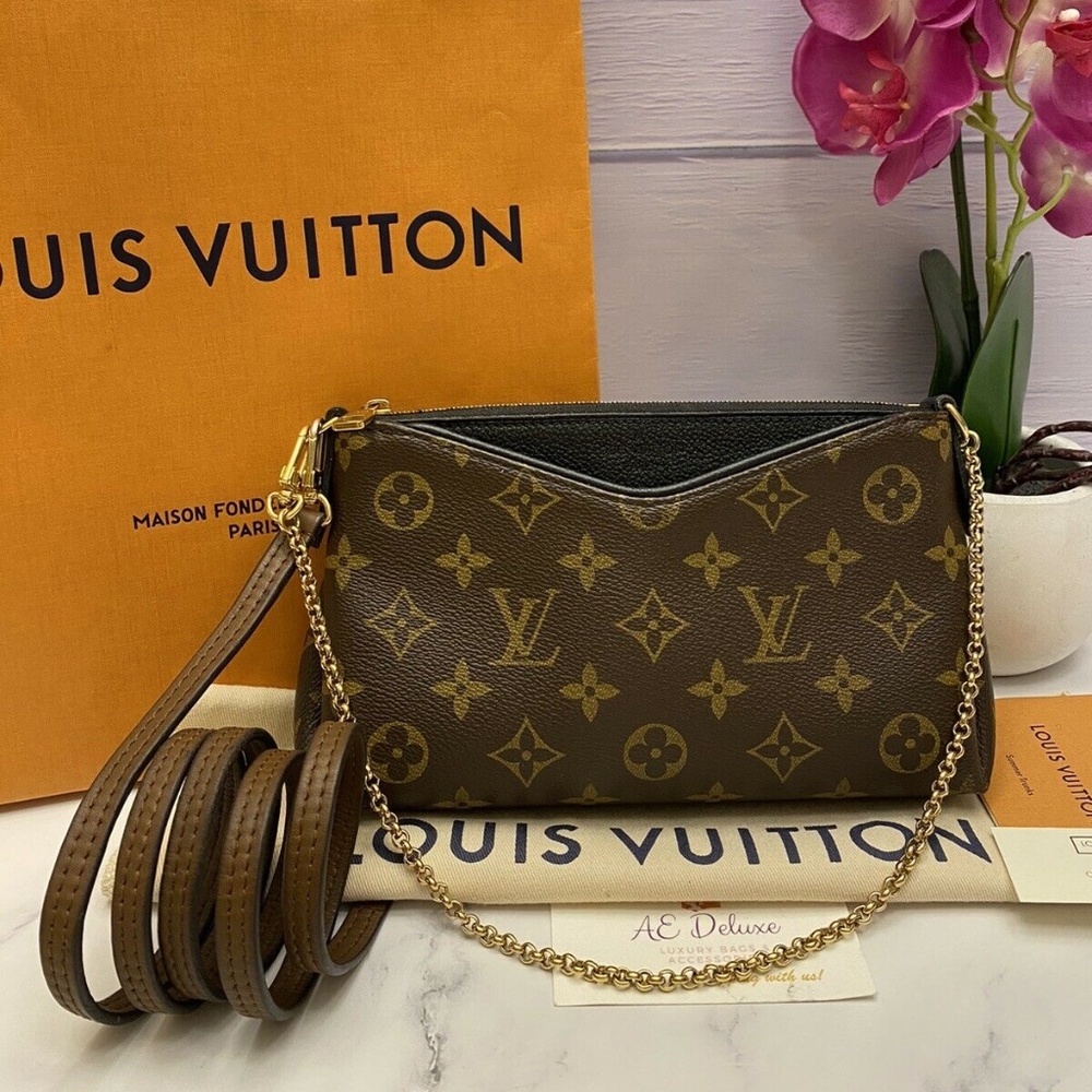 ⛔️SOLD⛔️Pallas Chain Noir/Black Crossbody (GI2187)